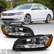 2012 2013 2014 2015 VW Volkswagen Passat Halogen Headlights Headlamps Left+Right picture