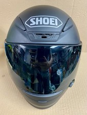 Shoei RF 1200 Matte Black Racing Motorcycle Helmet Size Large, Dark Smoke Visor picture
