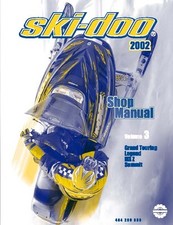 Ski-Doo service shop manual 2002 MX Z X 600/700/800 & 2002 MX Z FAN 380/500 picture