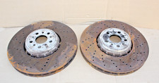 2020 - 2026 BMW F95 F96 X5M X6M FRONT LEFT & RIGHT BRAKE ROTOR PAIR OEM 8054826 picture