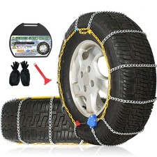Auto Fixing Snow Chains, 2 x 12 mm, 30s Quick Cars, Pickups, and SUVs (HLN 140) picture
