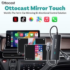Ottocast 3 in 1 Screen Mirroring Adapter for Car with Wireless Carplay Adapter picture