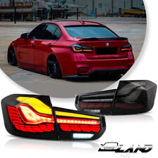 Smoked LED GTS Tail Lights For BMW 3-Series F30 F80 M3 2012-18 Rear Brake Lamps picture