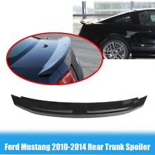 Painted Gloss Black Rear Trunk Lid Spoiler For Ford Mustang Shelby GT500 10-14 picture