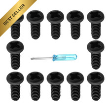 For Honda Key Fob Screws M2 x 5mm Stainless Steel Black 12 Pieces 35116-SDA-A11  picture