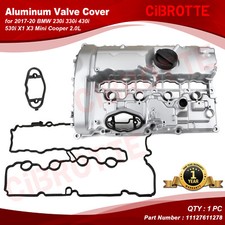 Aluminum Valve Cover for 2017-20 BMW 230i 330i 430i 530i X1 X3 Mini Cooper 2.0L picture