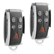 2 Key Fob Remote for 2009-2015 Jaguar XK XKR XF 6W83 15K601 EB KR55WK49244 picture