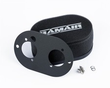 Carburettor Foam Air Filter with Baseplate to fit Dellorto 40 DHLA - 100mm picture