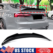 For AUDI A5 S5 RS5 B9 B9.5 2DR 2017-2024 Gloss Black DUCKBILL Trunk Wing Spoiler picture