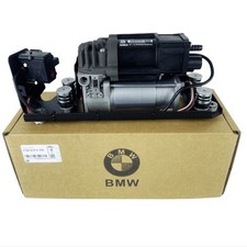 Air Suspension Compressor w/ Bracket 37206789450 For BMW 740i 750i 750Li 760Li picture