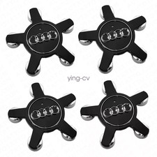 Fit AUDI 4 x 135mm Set Alloy Wheel Center Cap Hub 4F0601165N A4 A5 A6 A7 A8 picture