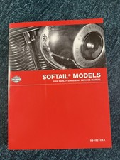 99482-08A Harley Davidson Service Manual 2008 Softail Models W/ Pullouts OEM OBO picture