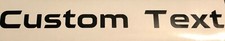 Custom Text Vinyl Decal Stickers (Colors) picture