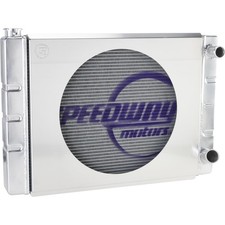 Aluminum Fan Shroud For Speedway Motors Radiators, Single Fan, 31 picture
