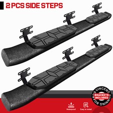 FOR 19-26 Dodge Ram 1500 Quad Cab Side Step Curved 4.3