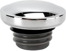 Kuryakyn Stock Style Chrome Vented Gas Cap Right Hand Thread Harley-Davidson picture