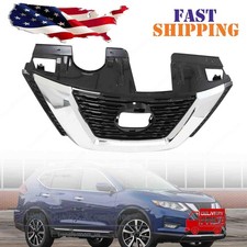 Front Upper Grille Textured Black For 2018-2020 Nissan Rogue 623109TG0B picture