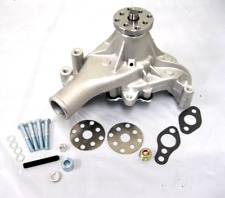 High Performance Small Block Chevy Long Water Pump - T6 Aluminum Plus Hardware picture