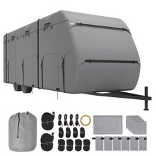 Uimoso Durable RV Cover for 30-33 ft Class A Trailers, Non-Woven Fabric picture