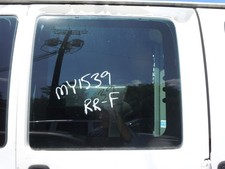 96-14 Chevrolet Express 1500 Rear Forward Hinged Door Glass Right RH Stationary picture