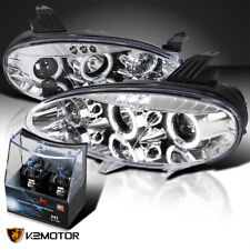 Fits 2001-2005 Mazda Miata MX5 Clear Halo Projector Headlights+H1 Halogen Bulbs picture