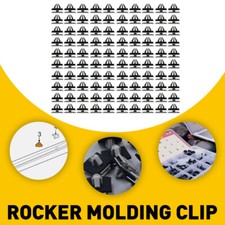 100PCS/Set Fender Flare Clips Rocker Molding Clip for Jeep Chrysler 68172491AA picture