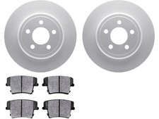 For 1961-1963 Mercedes 300SE Brake Pad and Rotor Kit Dynamic Friction 64885QRJG picture