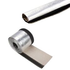 1-1/4''ID Metallic Insulated Heat Shield Sleeve Wire Hose Cover Wrap Loom Tube picture