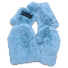Bespoke Edition Light Blue Sheepskin Floor Mats For Rolls Royce Ghost 2010-2020 picture