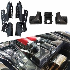 Full Carbon Fiber Complete Engine Bay Cover Set Replace For Ferrari F430 Spider picture