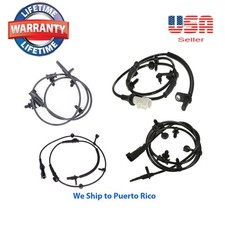 4 ABS Wheel Speed Sensor Front Rear Right & Left Fit Ford Edge 11-13 & MKX 11-15 picture