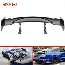 Universal 47 Inch GT Style Adjustable Rear Trunk Spoiler Wing Glossy Black - ABS picture