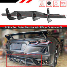 For 2020-24 Corvette C8 Z51 STG 3 Add-On Real Carbon Fiber Rear Bumper Diffuser picture