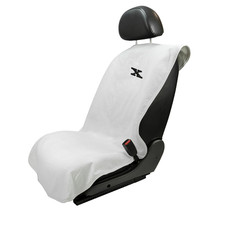 Gray Cotton Seat Cover/Towel by Seat Armour Universally Fits Tesla Model X picture