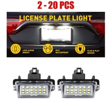 2-20x Fit Toyota Avalon Camry Highlander Yaris Bright License Plate Light 18LED picture