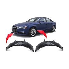 2013-2016 Audi A4 Set of 2 Fender Liners AU1248128 AU1249128 8K0821171N picture