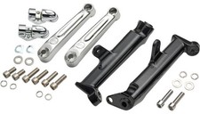 CIRO Frame Mount Adjustable Extended Highway Peg Mount Chrome #60601 picture