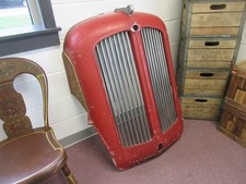 SEAGRAVE FIRE TRUCK  GRILL  SHELL  Hot Rod Racer  late 1940's - early 1950's picture