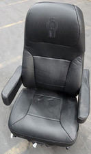 Kenworth Cushion Air Seat S78-1059-1566338511 Black Vinyl Dual Armrest picture