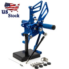 CNC Rearset Foot Pegs Footrest Pedals For Suzuki SV650/SV650S SV1000/S 1998-2014 picture