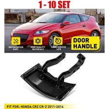 1-10x Fit Honda CRZ CR-Z 2011-2016 Driver Side Door Handle Exterior Black Metal picture