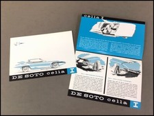 1959 DeSoto Cella I Concept Prototype Showcar Original Car Brochure - Chrysler picture