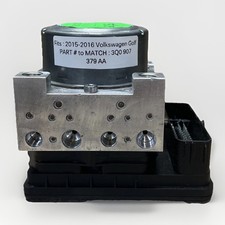 Genuine ABS Brake Pump Module 2015 - 2016  Volkswagen Golf  | 3Q0 907 379 AA picture