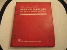 1979 SUZUKI SP370/ DR370/ SP400/ DR400/ GN400 GENUINE OEM OWNERS SERVICE MANUALS picture