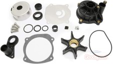 FOR EVINRUDE JOHNSON 85 88 90 110 112 115 HP V4 WATER PUMP KIT WITH HOUSING picture