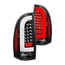 For Toyota Tacoma 2005-2015 Lumen 88-1001356 Black Fiber Optic LED Tail Lights picture