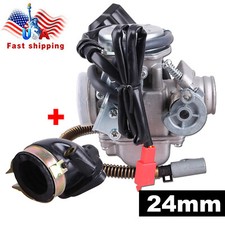 New Racing CVK 24MM Carburetor For Motorcycle ATV Scooter GY6 150 250 200CC Carb picture