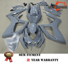 Gloss Nardo Gray Fairing Kit Fit for SUZUKI GSXR600 GSXR750 06-07 ABS Injection picture
