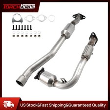2PC Fits 2010-2014 Chevrolet Equinox 2.4L Front and Rear Catalytic Converter picture