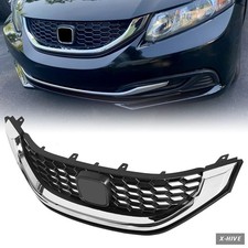 HECASA Grilles Bumper Grill Compatible Black Abs,Plastic picture